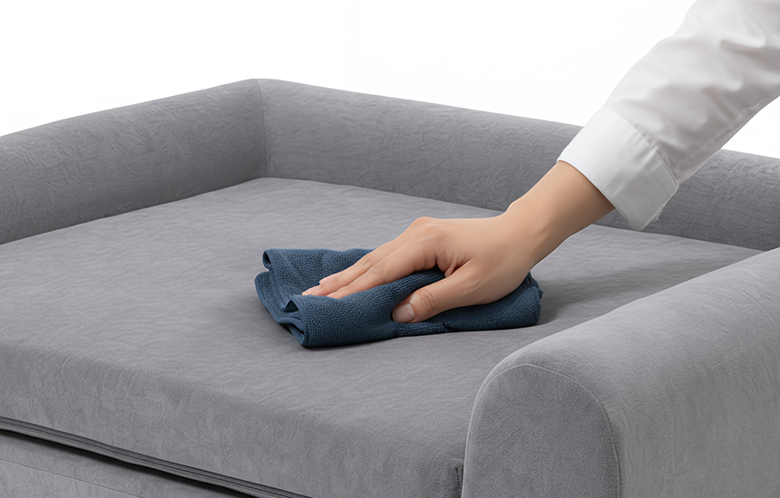 Step 1: Gently Wipe Clean