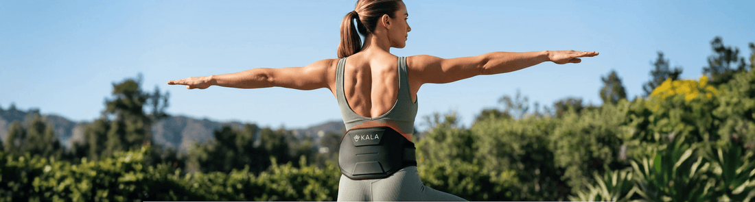 The Kala Restore Wrap is designed for fast, targeted lower back relief.