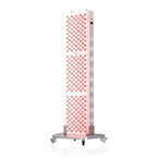 Kala Red Light Tall rectangular device with red and white pattern on a white background