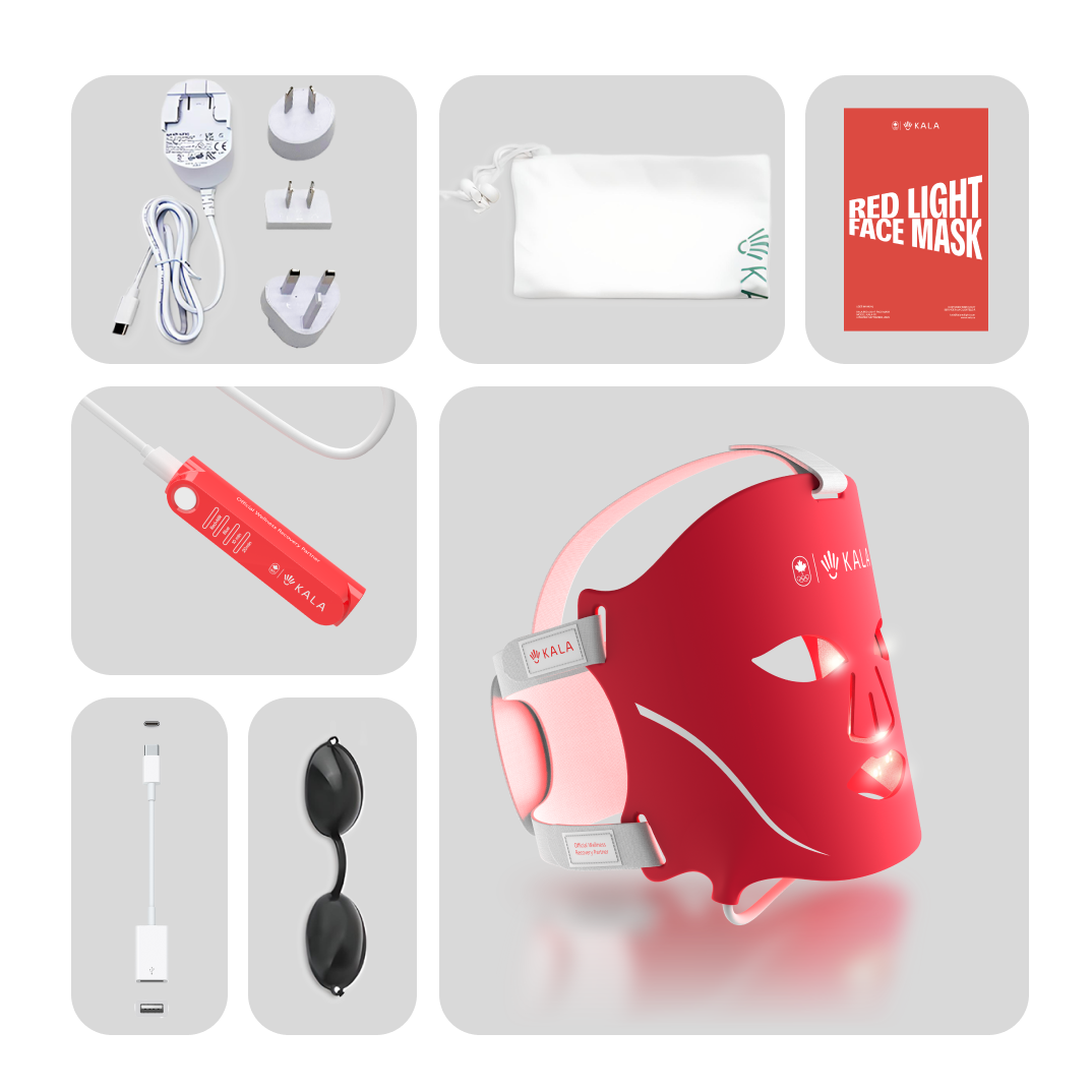 Kala Red Light Face Mask Team Canada Edition
