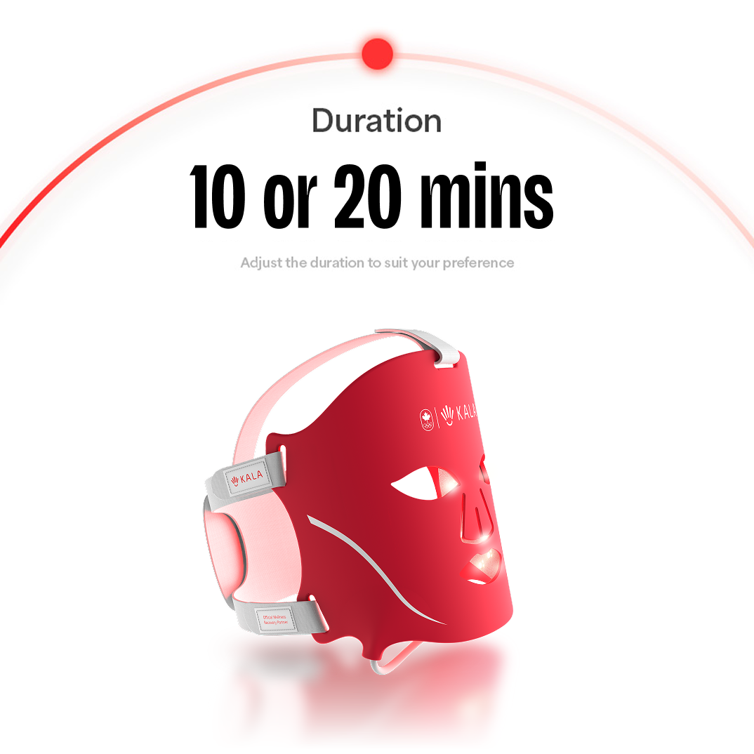 Kala Red Light Face Mask Team Canada Edition