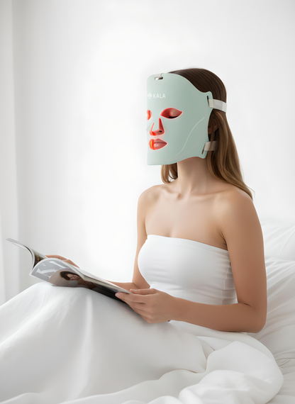 Masque facial à lumière rouge