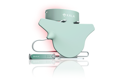 The Kala Red Light Neck Rejuvenator delivers advanced red and near-infrared light therapy directly to the neck and upper chest.