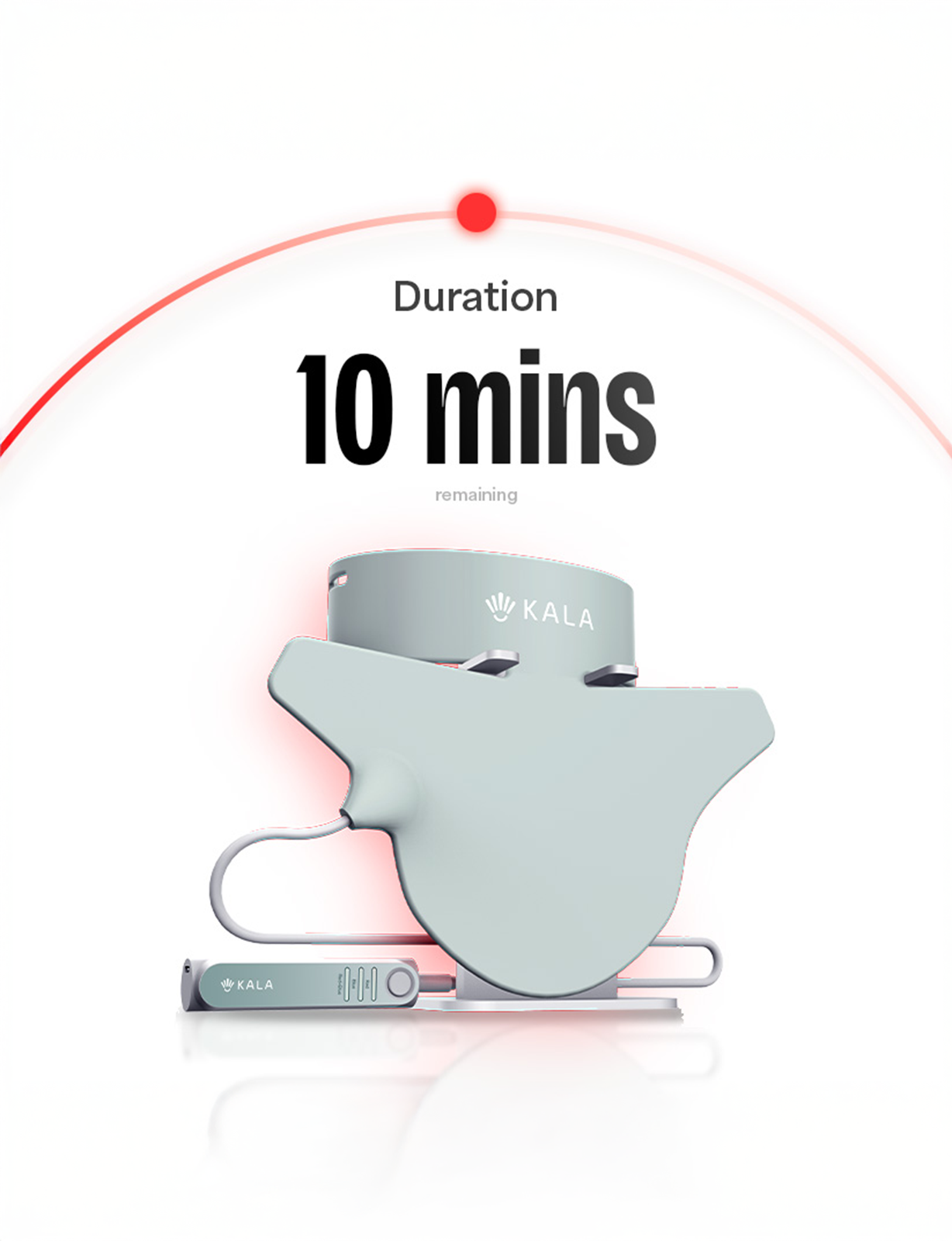 KALA Red Light Neck a digital display on a duration 10 mins