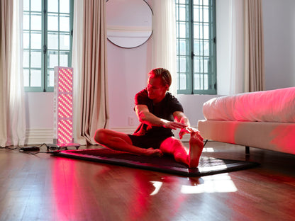 The Kala Infrared PEMF Mat blends deep infrared heat, PEMF therapy, and gemstone technology for full-body relaxation and recovery.