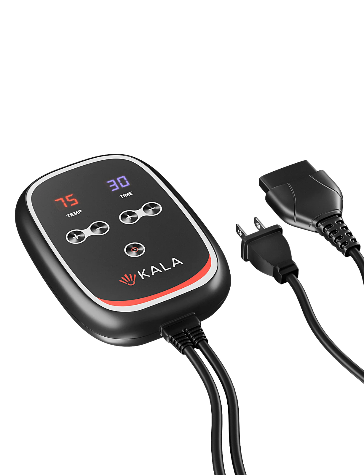 KALA electronic device with digital display and power cord.