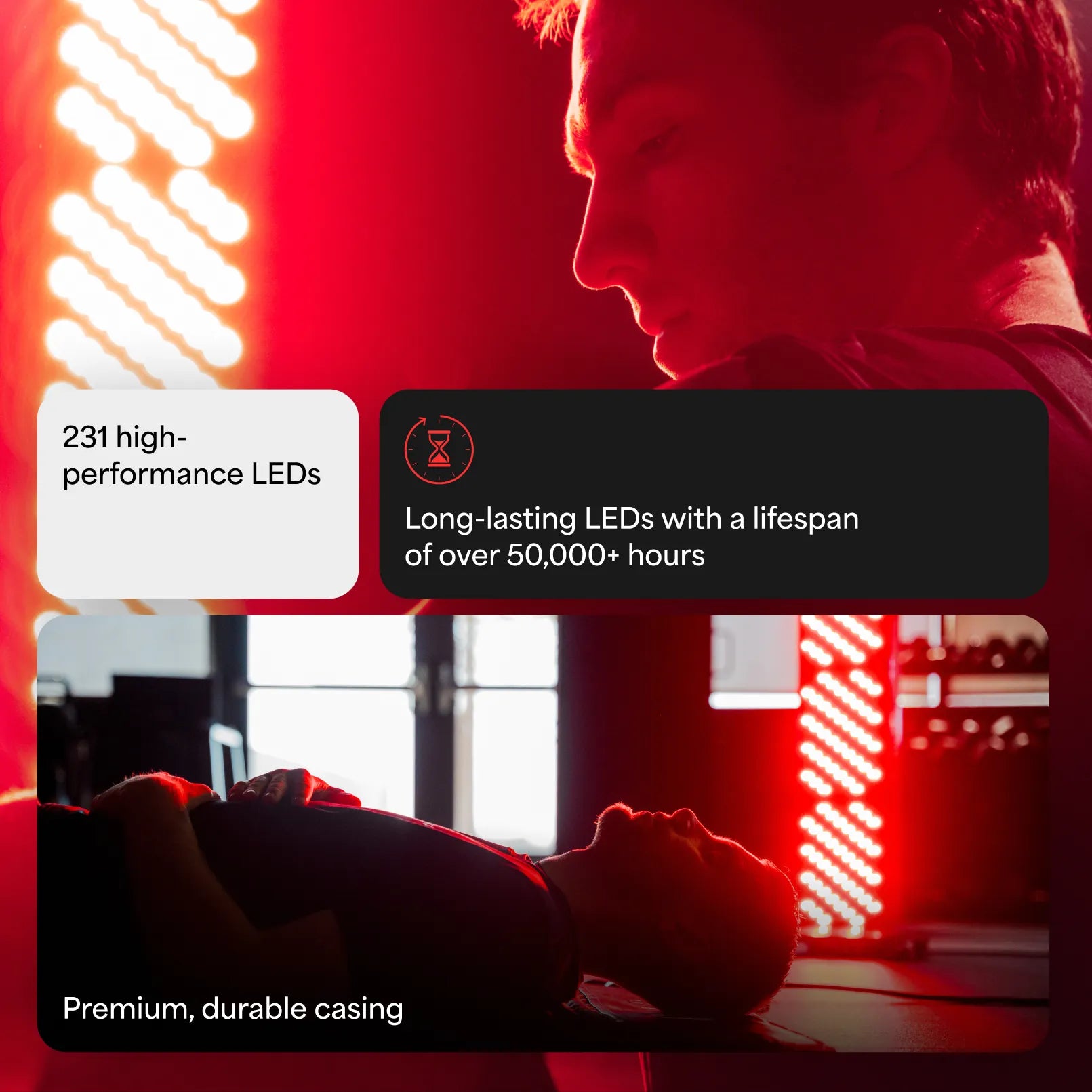 Panneau Kala Red Light Elite