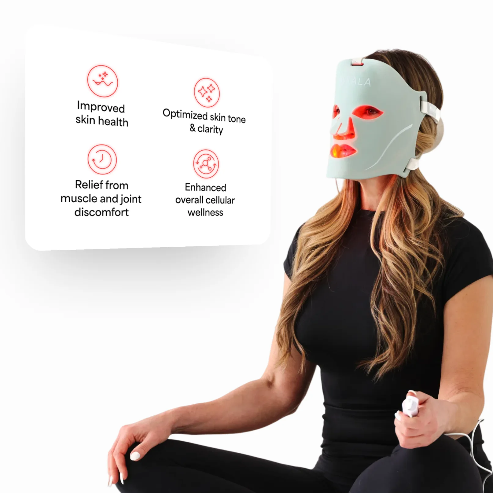 Kala Red Light Face Mask