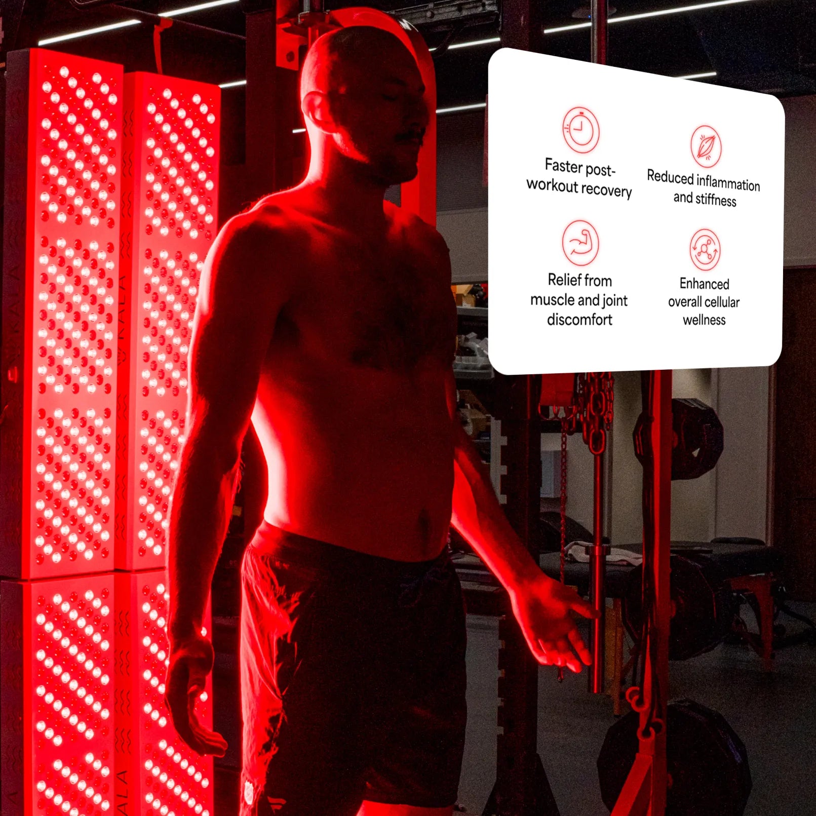 Kala Red Light Quad Panel