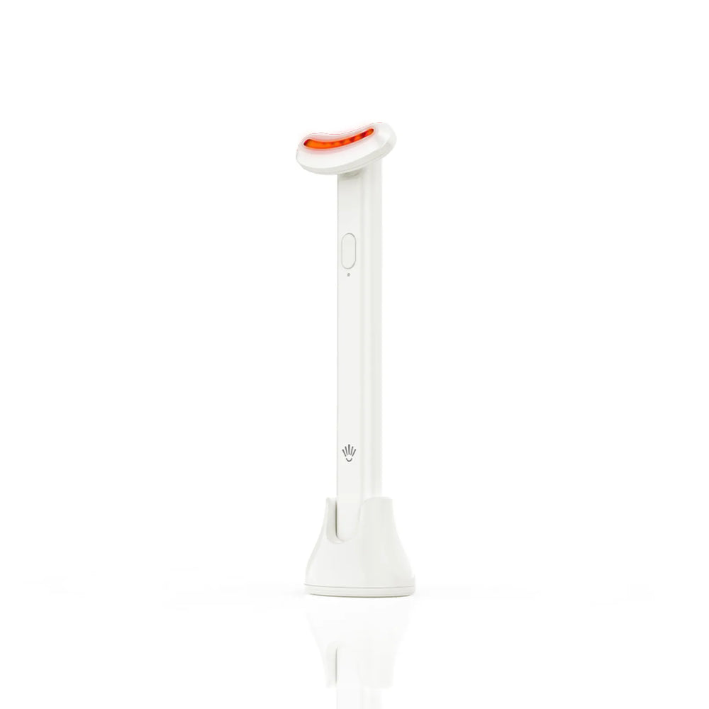 Kala Red Light White handheld device with a red light.